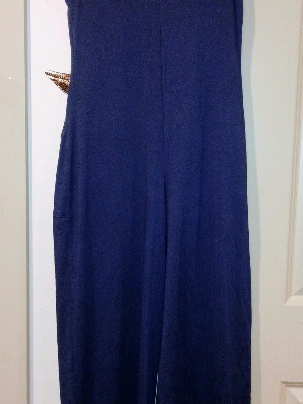Navy Pocket Detail Women's Jumpsuit